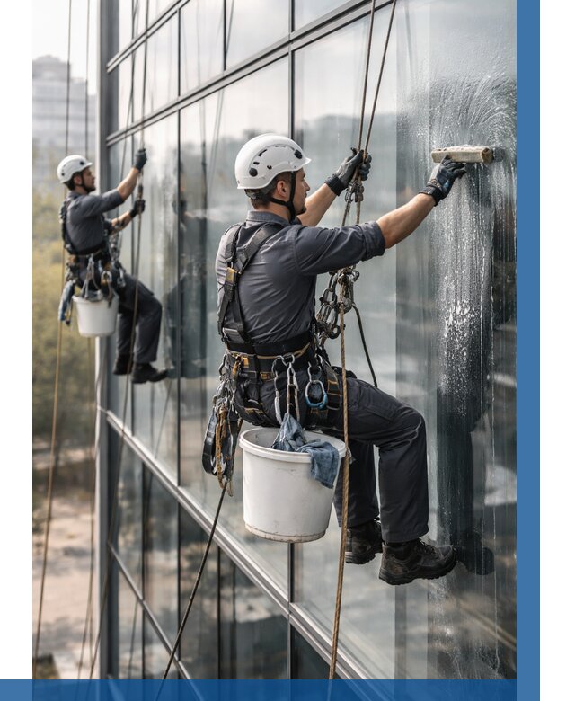 Мойка сплошного остекления в Серове, заказать от 306 р.| ВЫСОТНИК-Срв