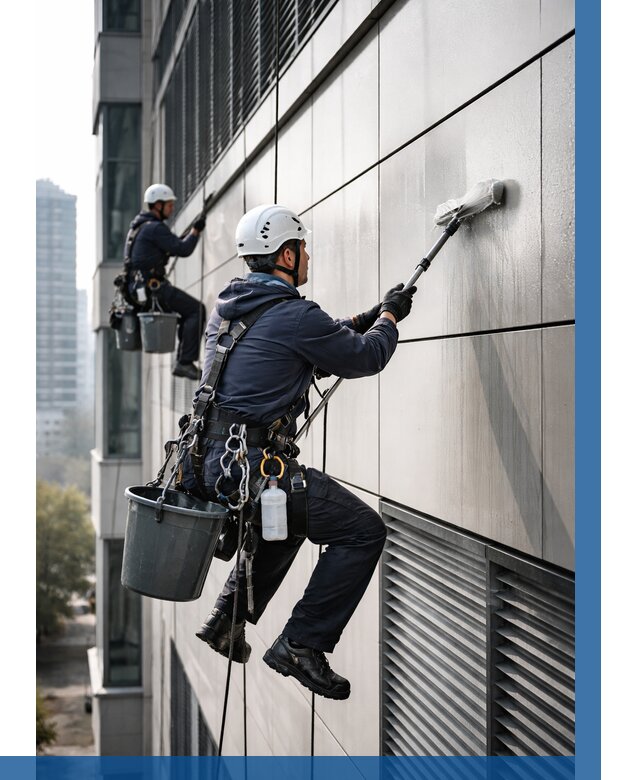 Мойка вентилируемого фасада в Серове от 255 р. | ВЫСОТНИК-Срв