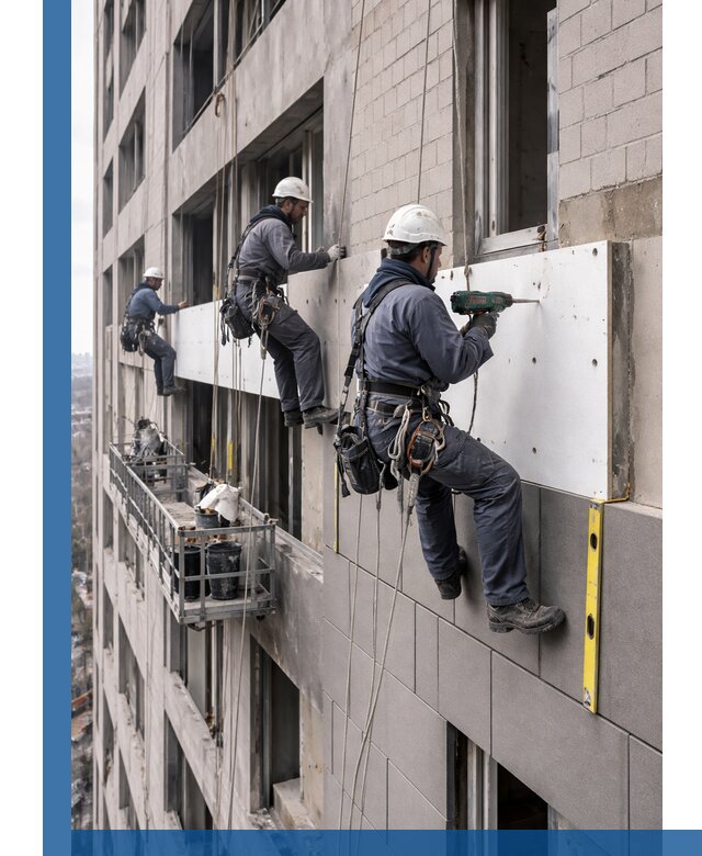 Монтаж фасадных термопанелей высокого качества в Серове