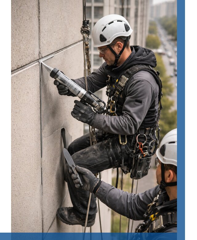 Первичная герметизация швов в Серове от 612 р. | ВЫСОТНИК-Срв