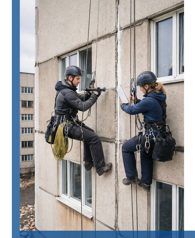 Герметизация межпанельных швов тёплым швом в Серове