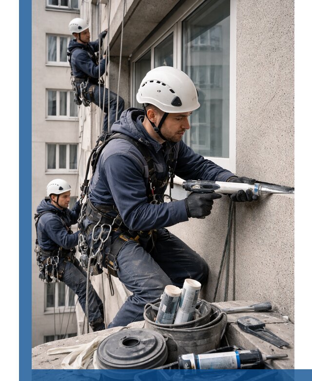 Герметизация швов лоджии в Серове профессионально и надежно