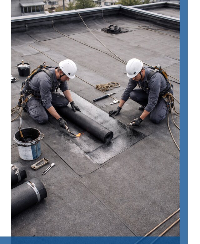 Ремонт мягкой кровли под ключ в Серове от 714 р. | ВЫСОТНИК-Срв