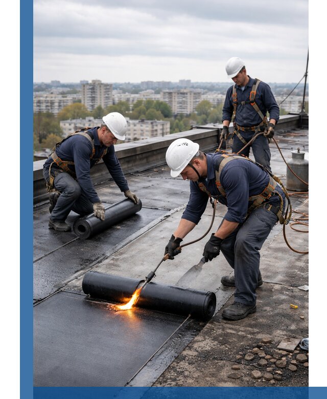 Ремонт наплавляемой кровли в Серове качественно и надежно