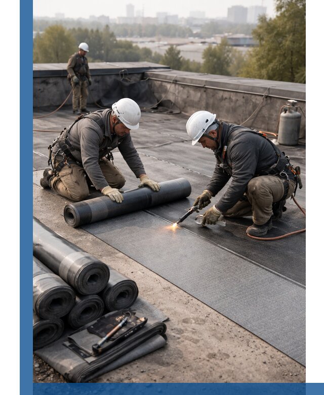 Монтаж мягкой кровли в Серове профессионально и надежно