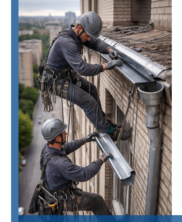 Ремонт водосточных желобов в Серове, быстро и качественно