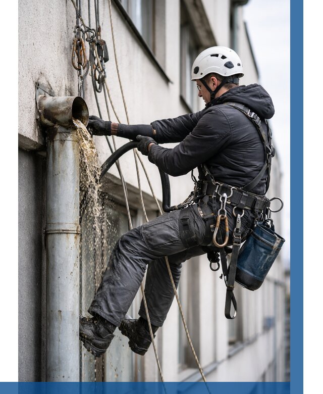 Прочистка водосточных труб в Серове от 3571 р. | ВЫСОТНИК-Срв