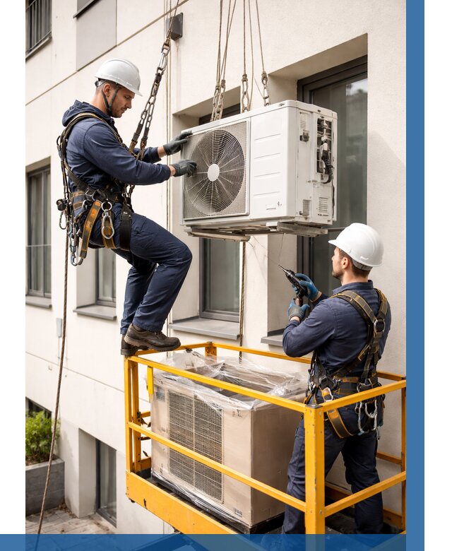 Демонтаж внешнего блока кондиционера в Серове от 3571 р. | ВЫСОТНИК-Срв