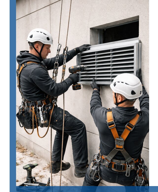 Монтаж вентиляционных решеток в Серове профессиональный сервис