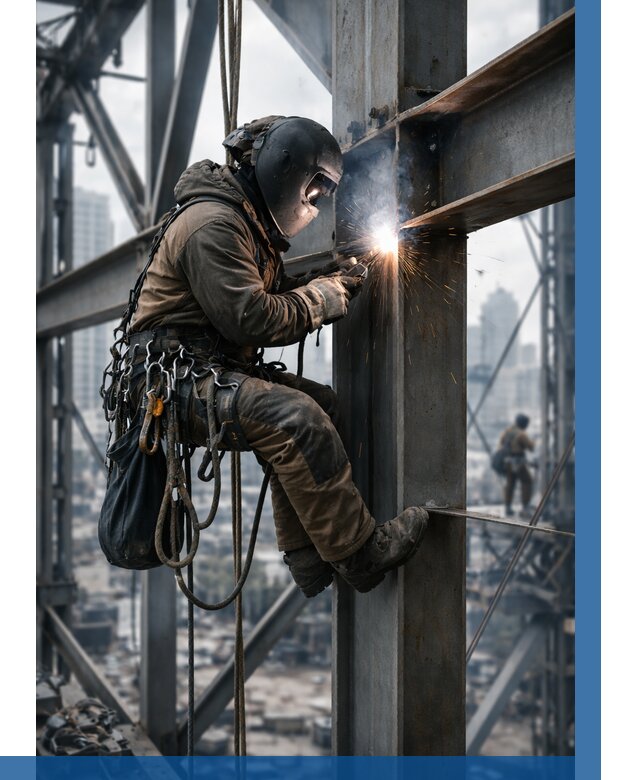 Высотные сварочные работы в Серове от 3571 р. | ВЫСОТНИК-Срв