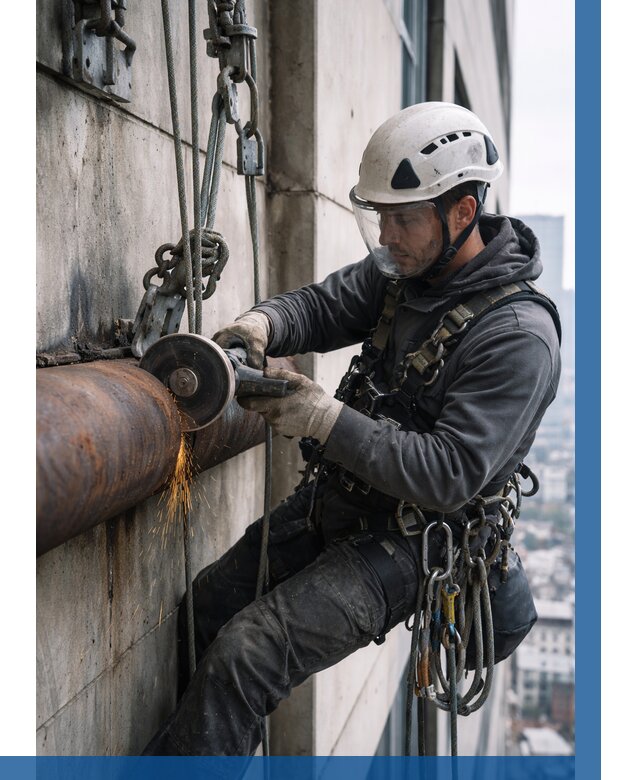 Резка металла на высоте в Серове по цене от 4591 р. | ВЫСОТНИК-Срв