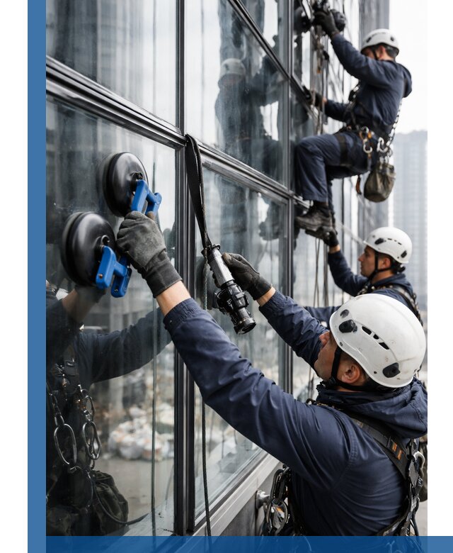 Радиусное остекление фасадов под ключ в Серове с гарантиями