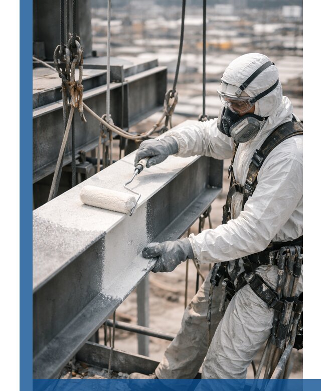 Профессиональная огнезащитная обработка металлоконструкций в Серове