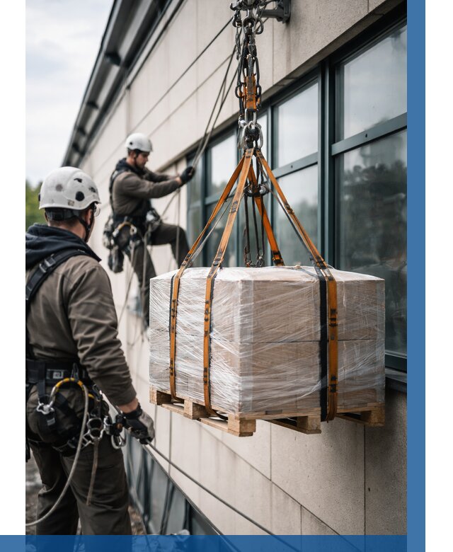 Подъем груза на высоту в Серове от 3061 р. | ВЫСОТНИК-Срв