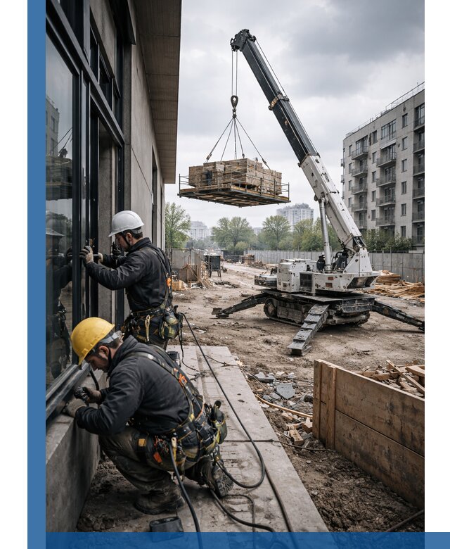 Аренда крана Пионер в Серове для строительных работ