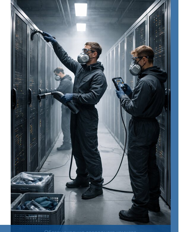 Обеспыливание серверной комнаты в Серове от 4591 р. | ВЫСОТНИК-Срв