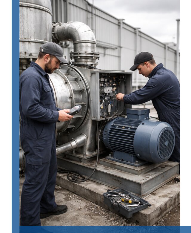Техническое обслуживание промышленного оборудования в Серове