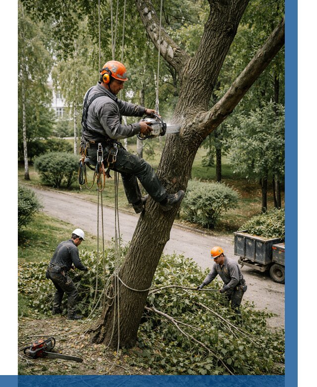 Кронирование деревьев в Серове от 6631 р. | ВЫСОТНИК-Срв