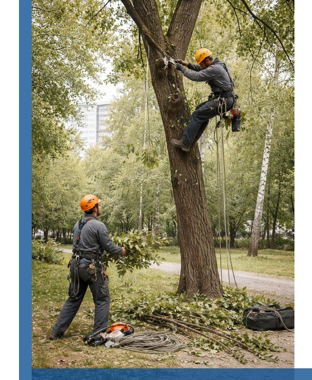 Санитарная обрезка деревьев в Серове, профессионально и безопасно
