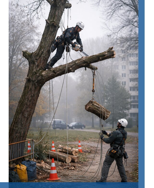 Удаление аварийных деревьев в Серове от 15303 р. | ВЫСОТНИК-Срв