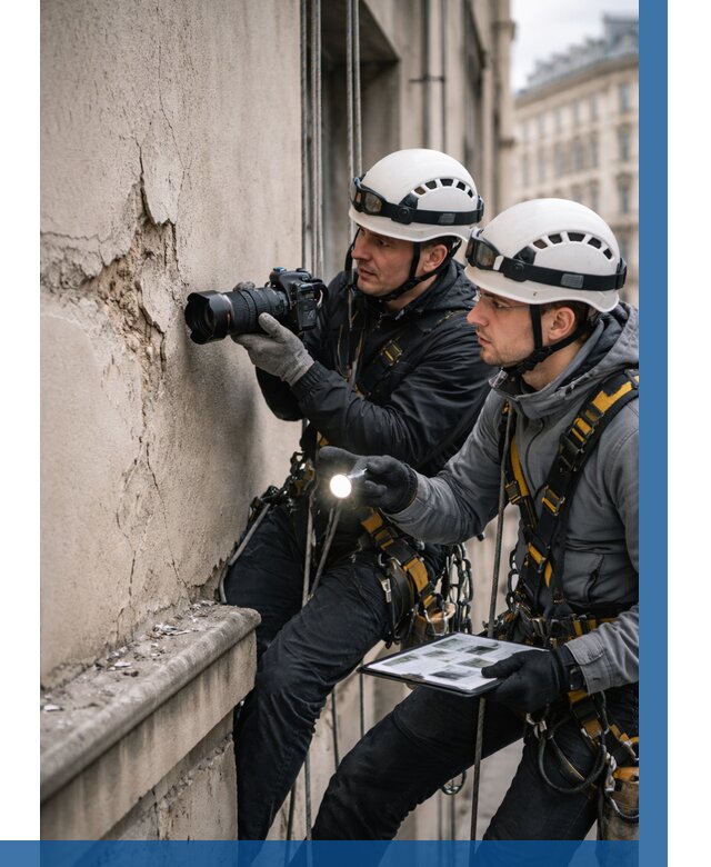 Фотофиксация дефектов фасада в Серове от 4591 р. | ВЫСОТНИК-Срв