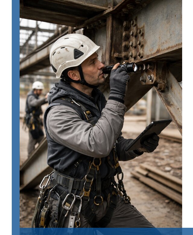 Обследование металлоконструкций и диагностика прочности в Серове